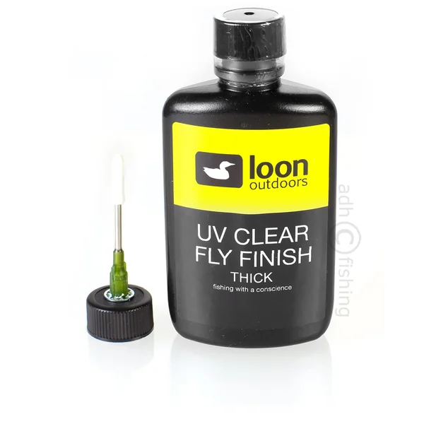 Acabado transparente Loon UV para moscas