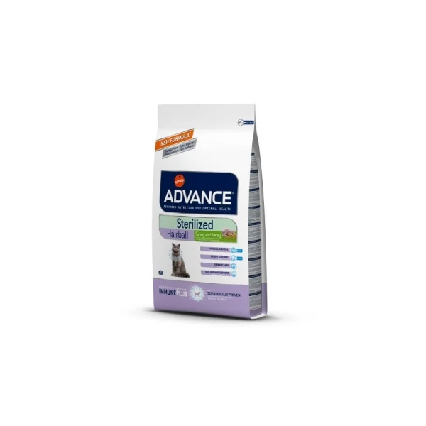 ADVANCE CAT STERILIZED HAIRBALL 1.5 KG