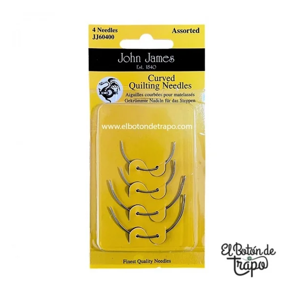 Agujas Acolchar Curvas John James
