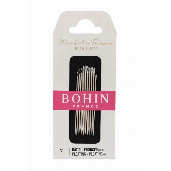 Agujas de hilvanar Bohin Francia (Milliners)