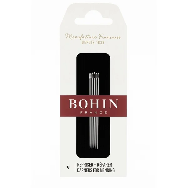 Agujas de zurcir cortas Bohin