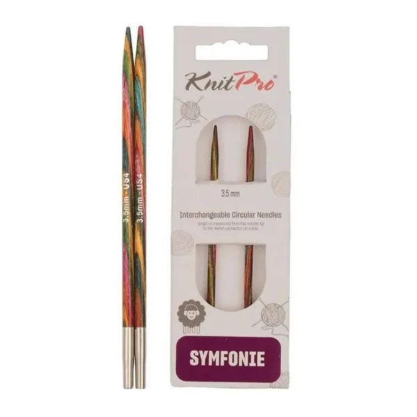 Agujas KnitPro Symfonie 13 cm - Par