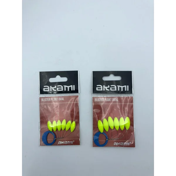 Akami Blister Float Oval Amarillo