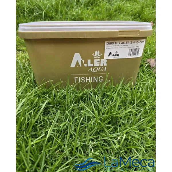ALLER AQUA PELLET MIX 2,4,6 y 8 MM (CUBO 3KG)