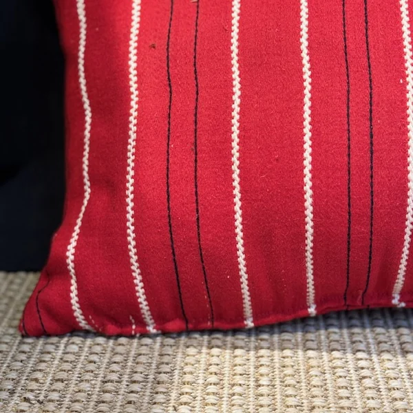 Almohadón de textil antiguo - Imagen 2