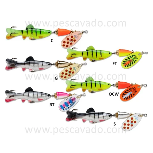 Amostra Blue Fox Vibrax Chaser 3