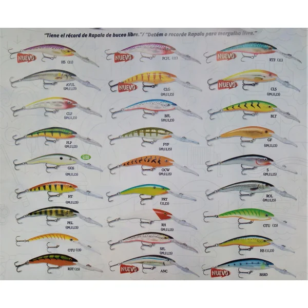Amostra Rapala Deep Tail Dancer