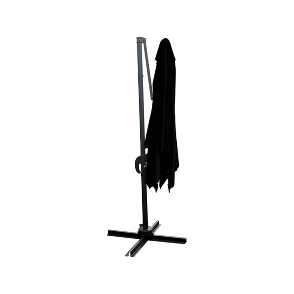 Ampelschirm Garten - 2,5 x 2,5 m - Schwarz - Imagen 3