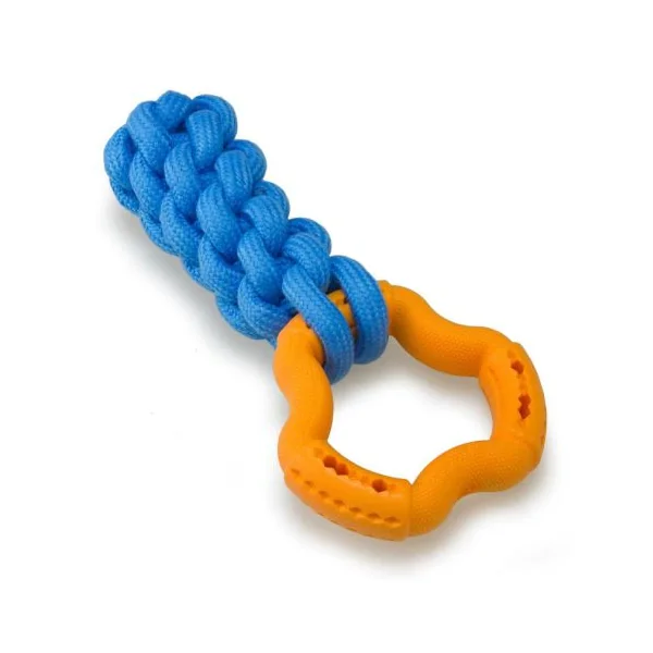 ANILLO CON TRENZADO DE CUERDA DE ALGODON