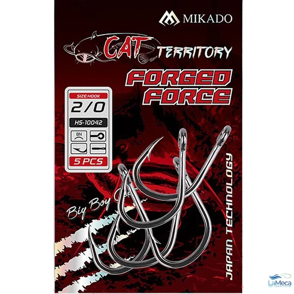 ANZUELO SIMPLE MIKADO CAT TERRITORY FORGED FORCE