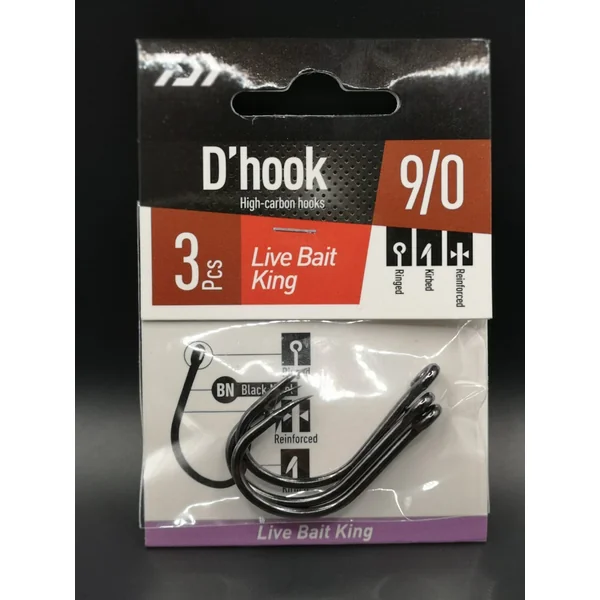 Anzuelos Daiwa Live Bait King