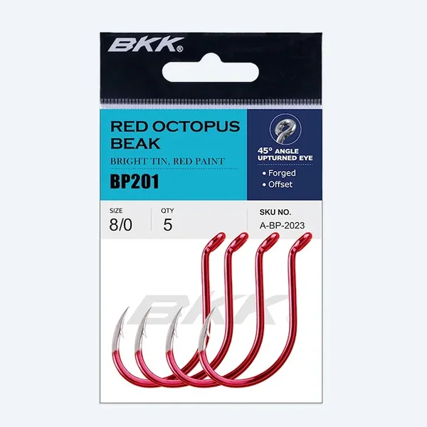Anzuelos Red Octopus Beak BKK