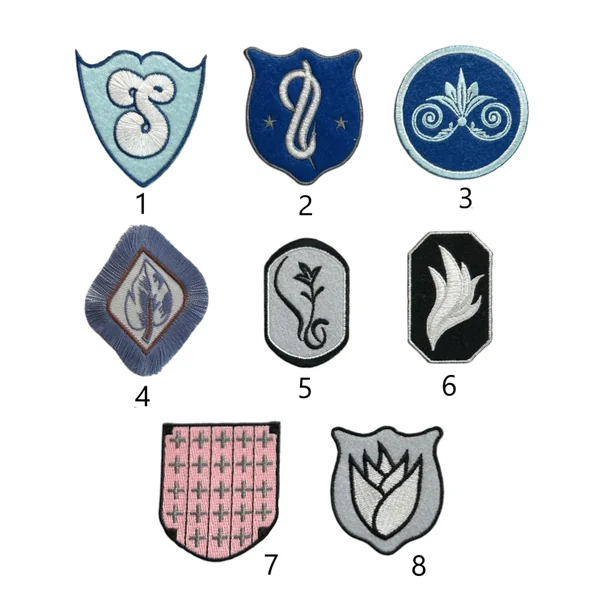 Aplique Bordado Escudos B53