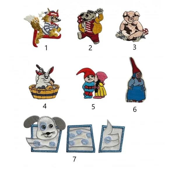 Aplique decorativo infantil