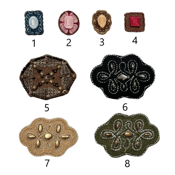 Aplique Joyería Textil E33 / F9