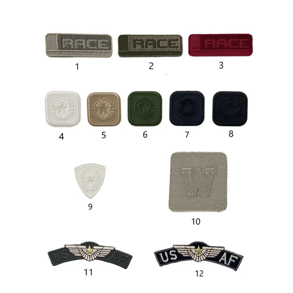 Aplique Termoadhesivo Bordado Insignias y Escudos