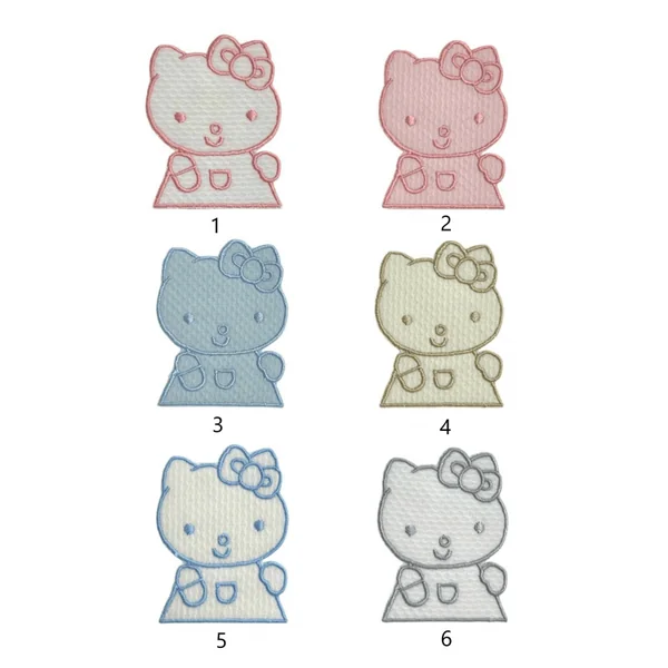 Aplique termoadhesivo hello kitty