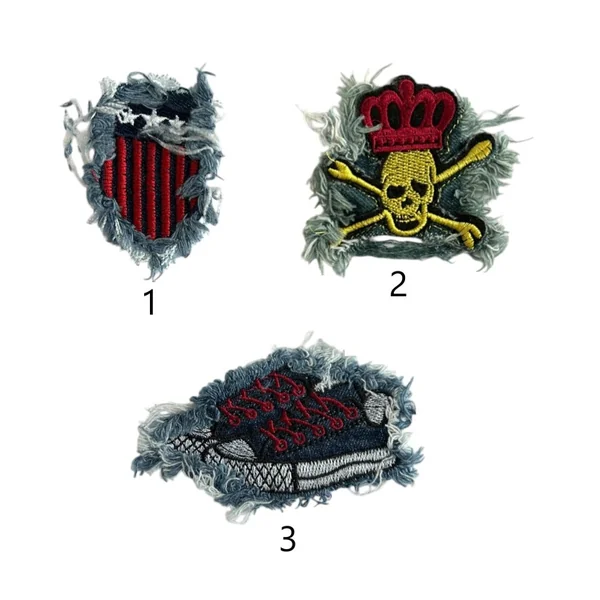 Aplique Vaquero Para Coser Estilo Rock
