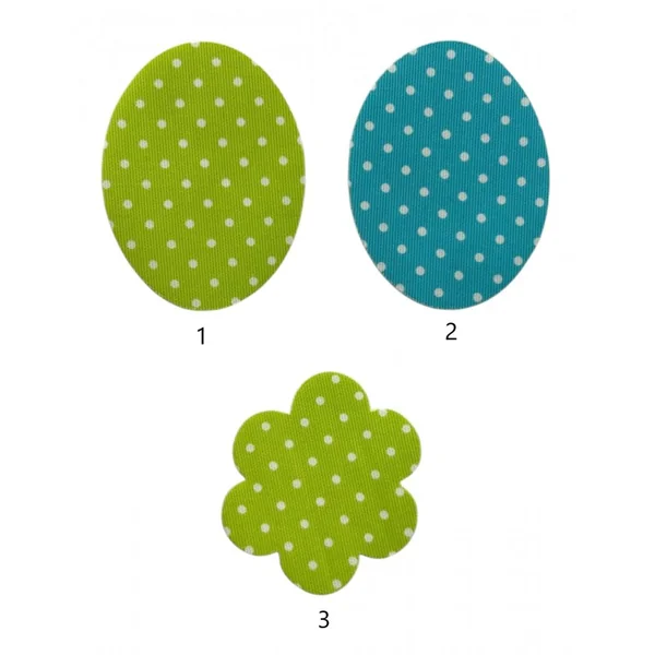 Apliques de Tela con Lunares