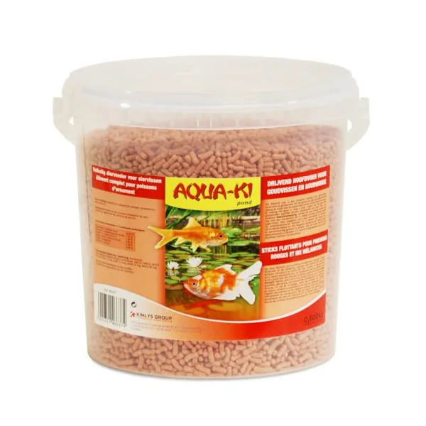 AQUA-KI ROJO ESTANQUE 10 LTS./ 0,8 KG.