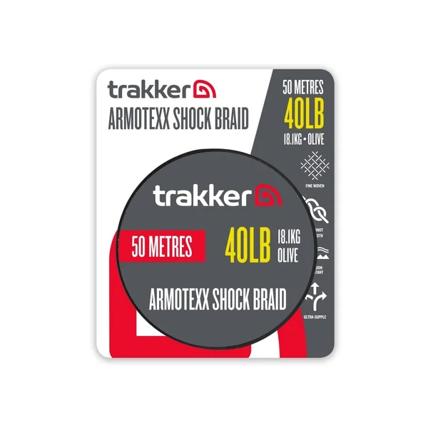 Armotexx - Trenza de choque - 40 lb - 50 m
