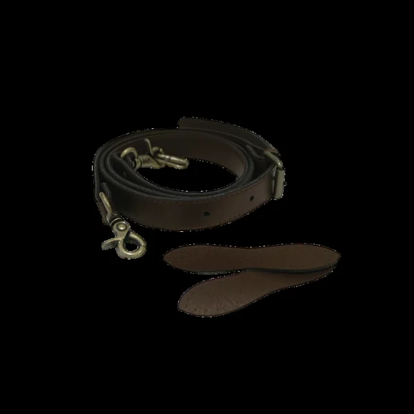 Asa Ecopiel Ajustable con Mosquetón – Negro, Marrón y Beige