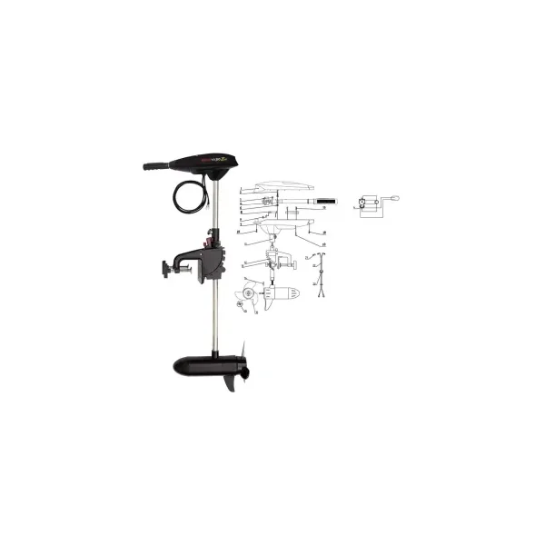 Avid Carp Vx 50 Eco Electric Outboard Motor