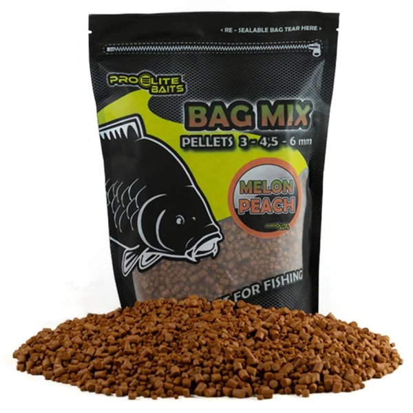 BAG MIX PELLET MELON PEACH PROELITE - La Nave del Pescador