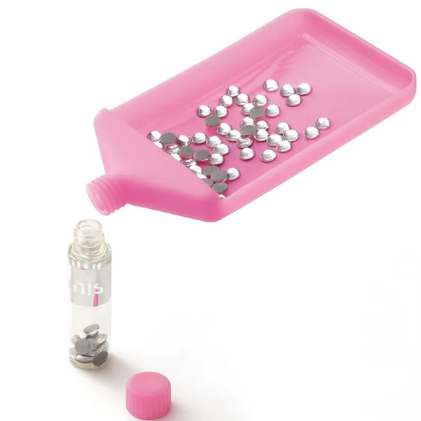 Bandejita para Strass en Color Rosa