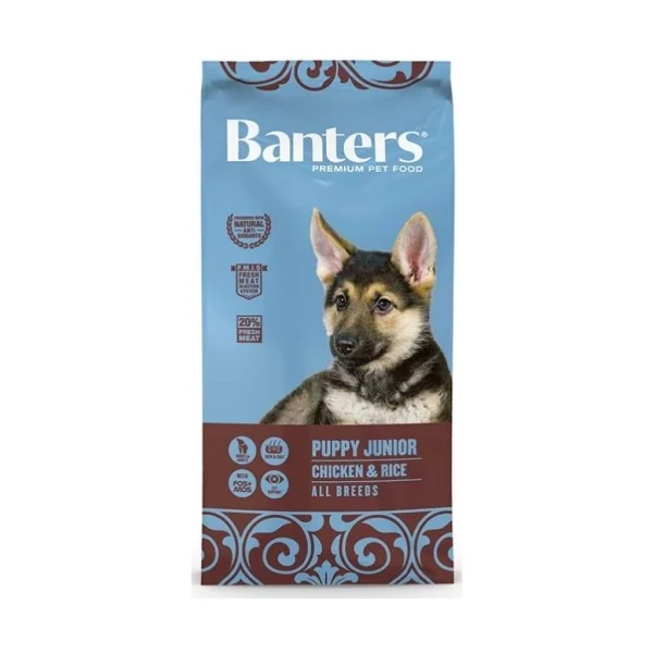 BANTERS DOG PUPPY JUNIOR 15 KG.
