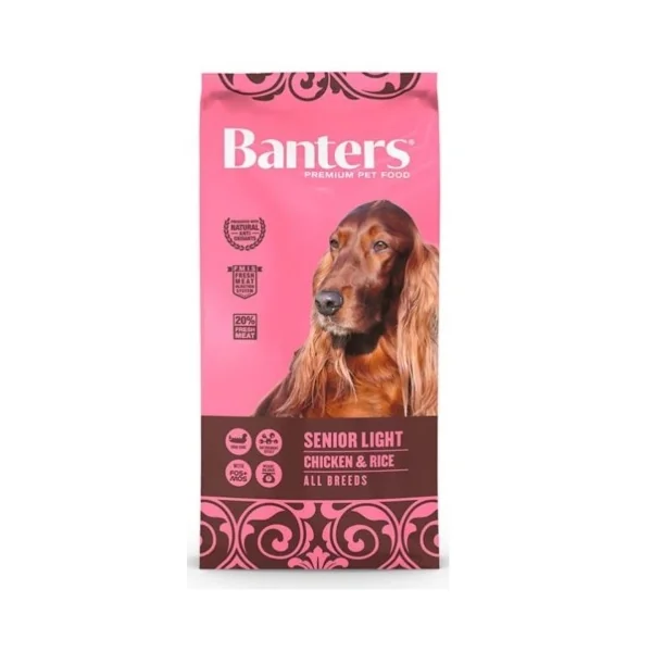 BANTERS DOG SENIOR&LIGHT 15 KG.