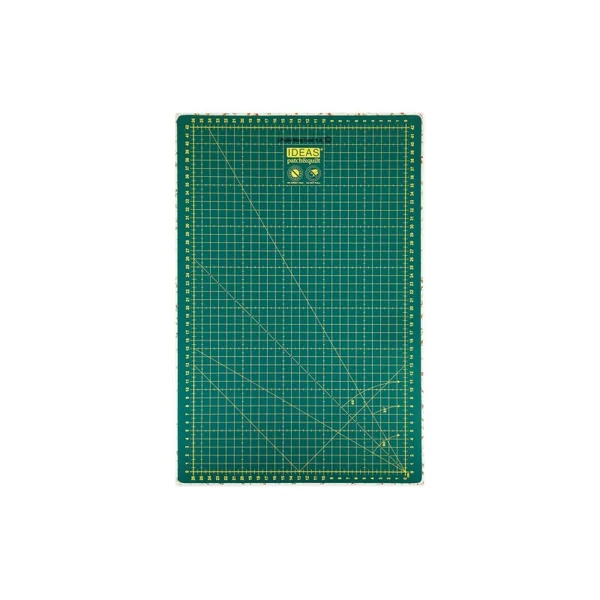 Base de corte 2 en 1 verde – para corte y planchado