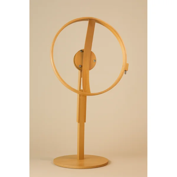 Bastidor con pie giratorio de madera 50 cm