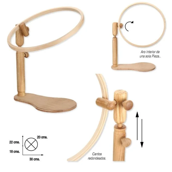 Bastidor Regulable de Mesa - Madera
