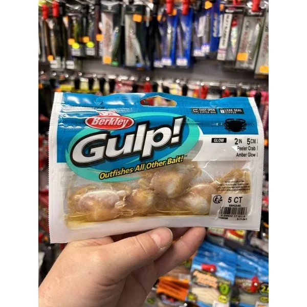 BERKLEY GULP! CANGREJO PEELER CRAB NATURAL 5cm "CEBO ARTIFICIAL"