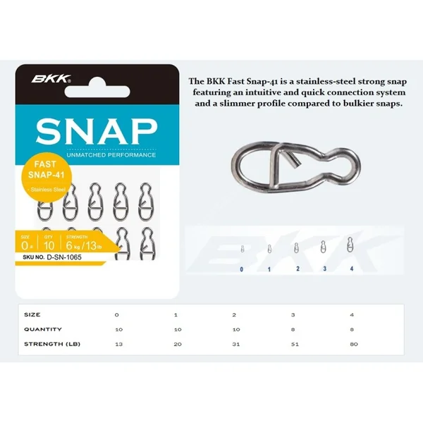 BKK Fast Snap-41 Stainless