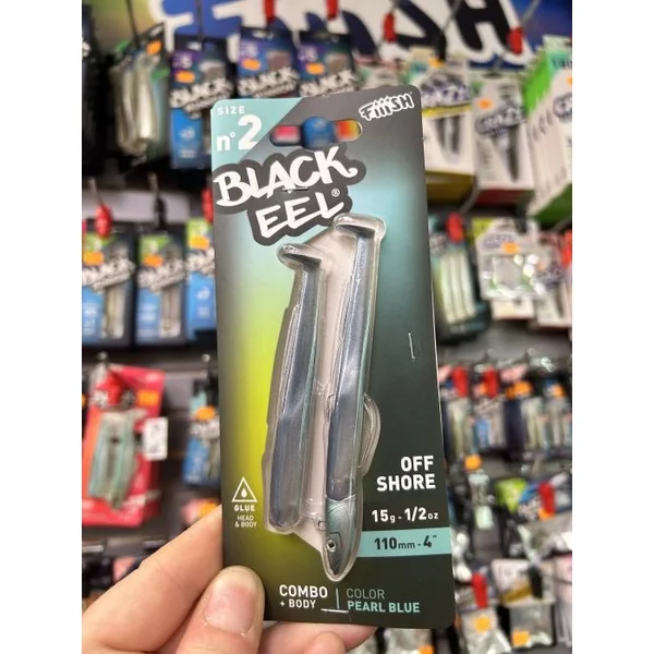 BLACK EEL Nº2 de FIIISH 15GR PEARL BLUE "SPINNING"