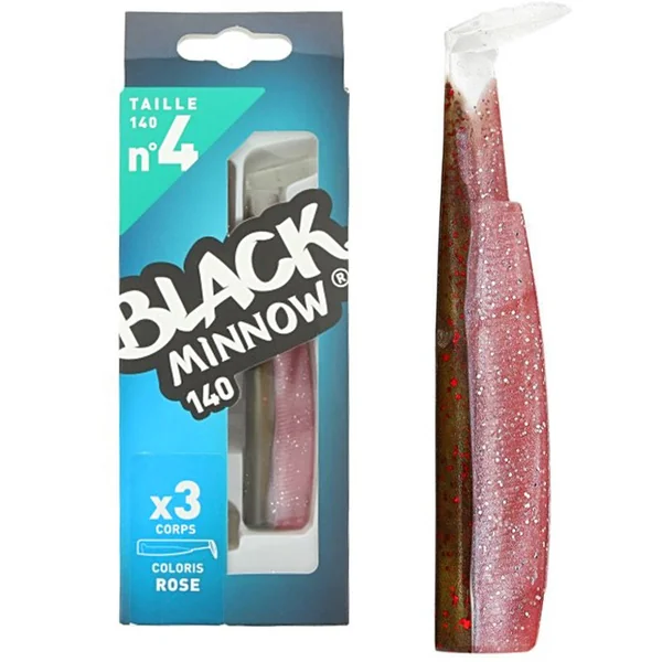 Black Minnow 140 - 3 cuerpos Pink