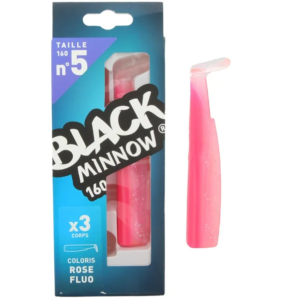 Black Minnow 160 - 3 cuerpos Fluo Pink