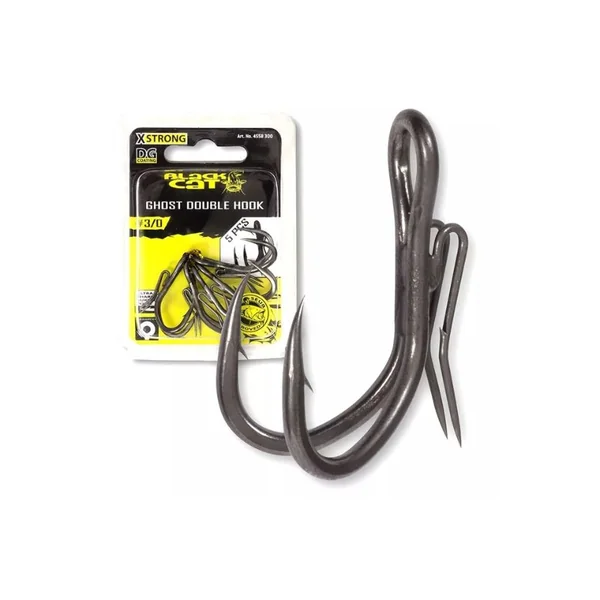 BLACKCAT GHOST DOUBLE HOOK 4/0 - La Nave del Pescador