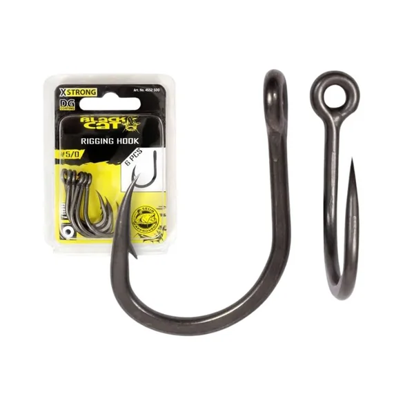 BLACKCAT RIGGING HOOK 5/0 6PCS - La Nave del Pescador