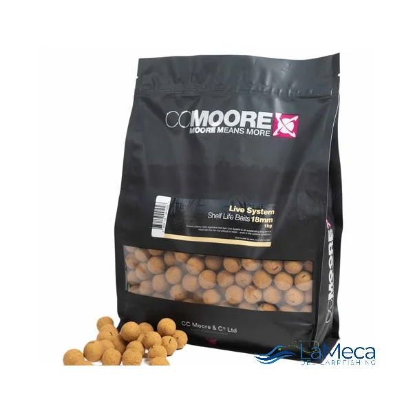 BOILIES CC MOORE LIVE SYSTEM 1KG 18MM