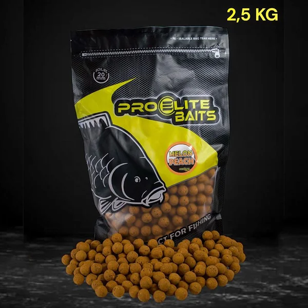 BOILIES NATURAL 20MM MELON PEACH 2,5KG - La Nave del Pescador