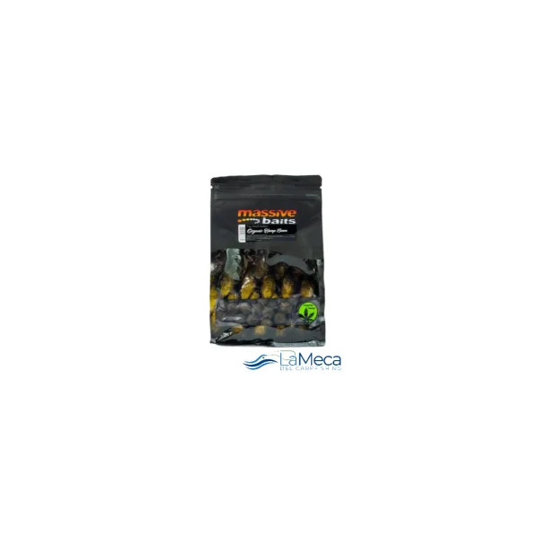 BOILIES ORGANIC HEMP 18MM 1KG MASSIVE BAITS