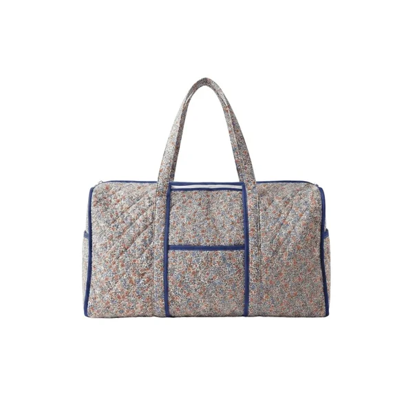 Bolsa acolchada para almohada de bolillos azul