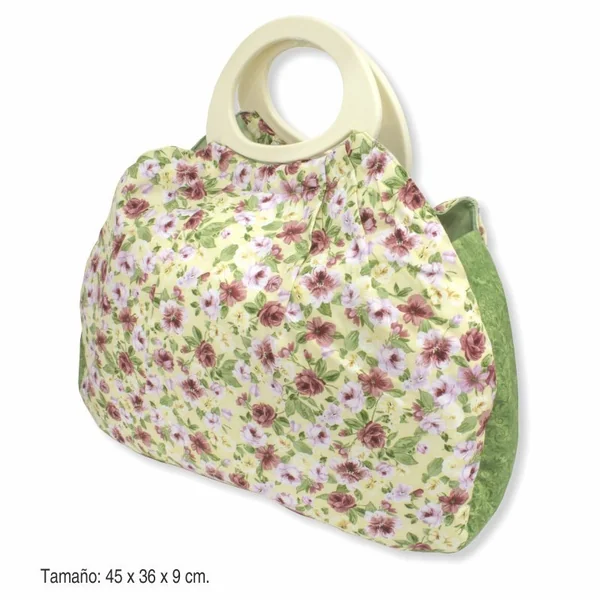 Bolso de labores floral