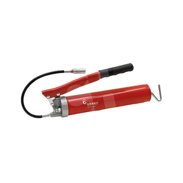 BOMBA DE ENGRASE MANUAL ROJA 500CC