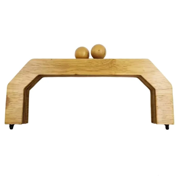 Boquilla de madera octogonal 24 cm para bolsos