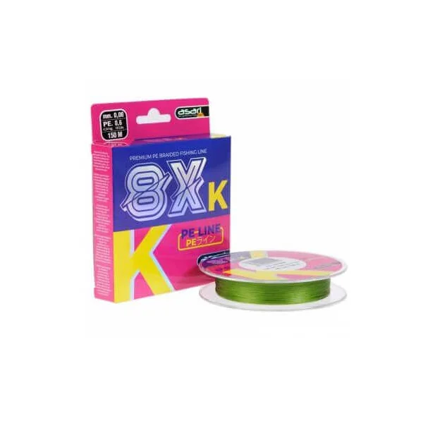 Braided Line Asari K green 150 m