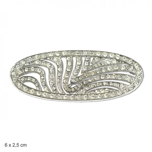 Broche brillante